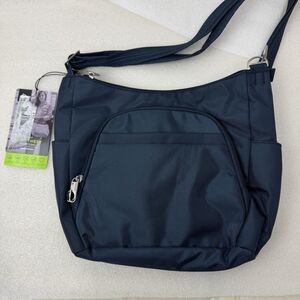 Travelon Anti-Theft Classic Crossbody Bucket Bag NWT
